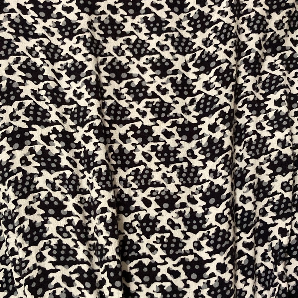 Zara size XS sexy open back black, white & gray romper EUC - Picture 2 of 8